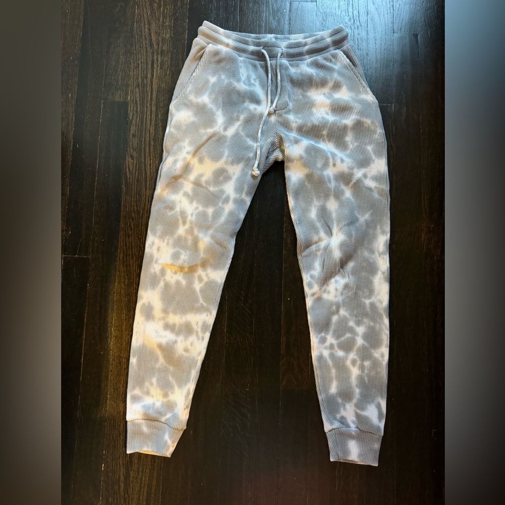 Tie dye skinny sweats